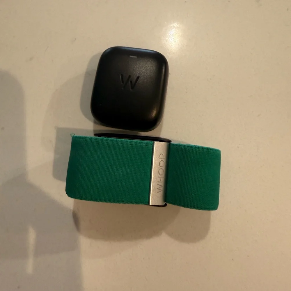 Green Wearable Fitness Tracker